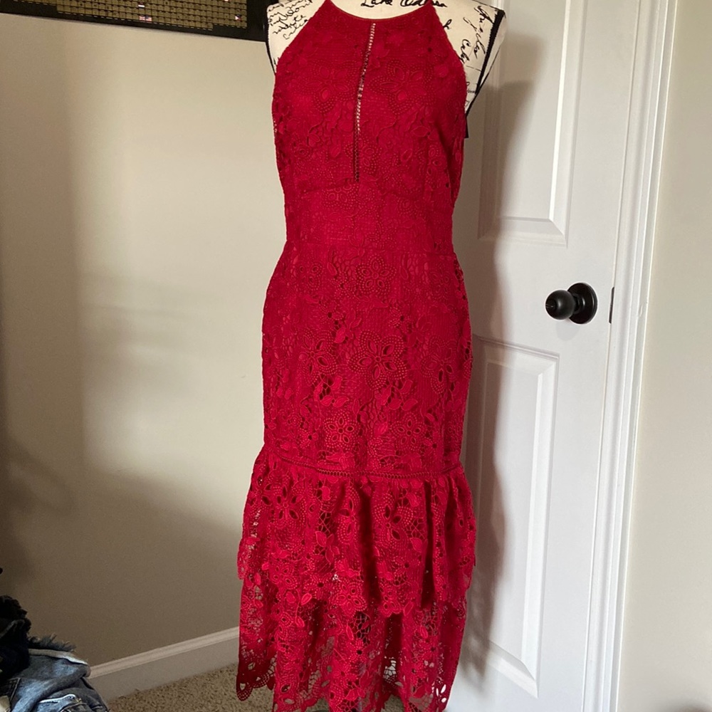 Rachel Zoe Crimson Dress NWT 6